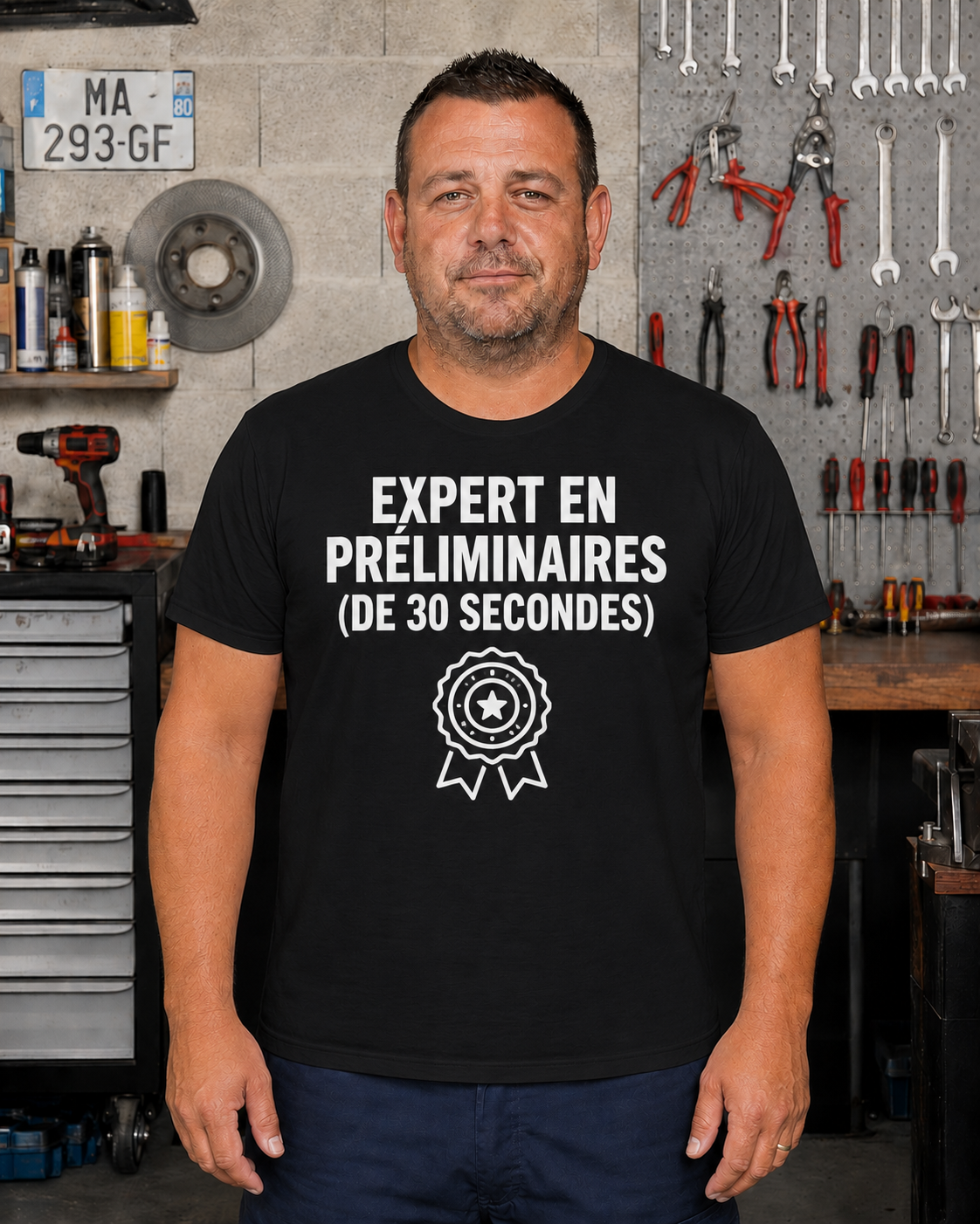 T-Shirt Expert en Préliminaires