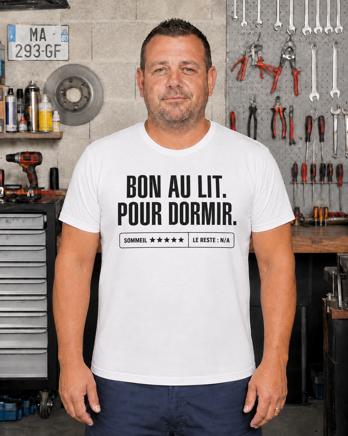 T-Shirt Bon au Lit