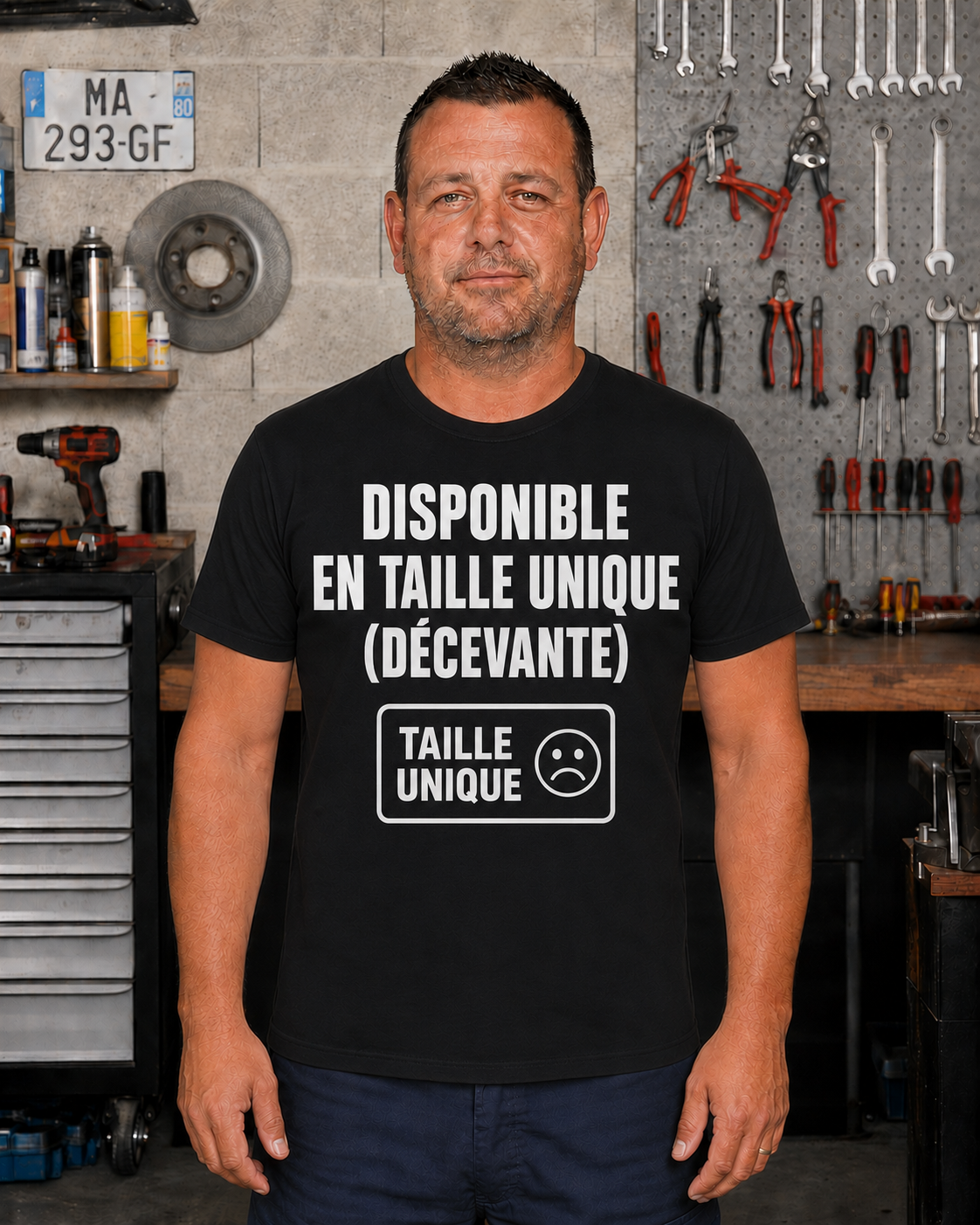 T-shirt Taille Unique Décevante