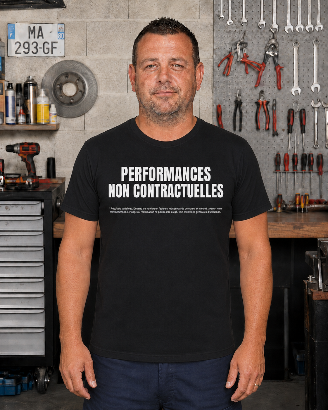 T-shirt PERFORMANCES NON CONTRACTUELLES